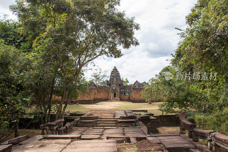 柬埔寨:Banteay Samré吴哥建筑群中的寺庙